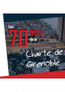Logo 70 ans Charte de Grenoble 1946.2016