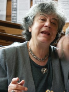 Claudie Weill au colloque des 10 ans du Germe, "Mémoire, histoire, engagement". La Sorbonne 21 mai 2005. Photo Caroline Chalier.