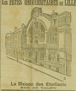 la maison de l'étudiant lille 1907