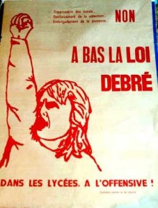 Le mouvement contre la "loi Debré" (mars-avril 1973) @ Campus Condorcet