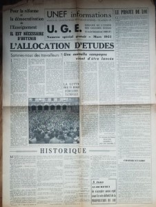 CAMPAGNE ALLOCATION ETUDES 1955