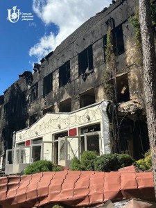 18 août, l'Université d'Éta18 août 2025, université de Sumy (Ukraine), un des 6 bâtiments bombardés