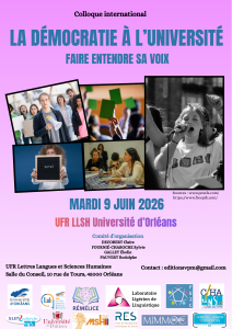 Orléans: La démocratie à l’université : faire entendre sa voix